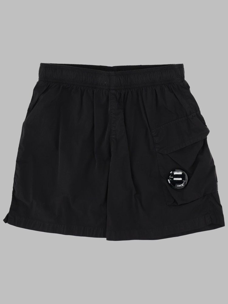 C.P. Company Kids 렌즈 포켓 수영 반바지