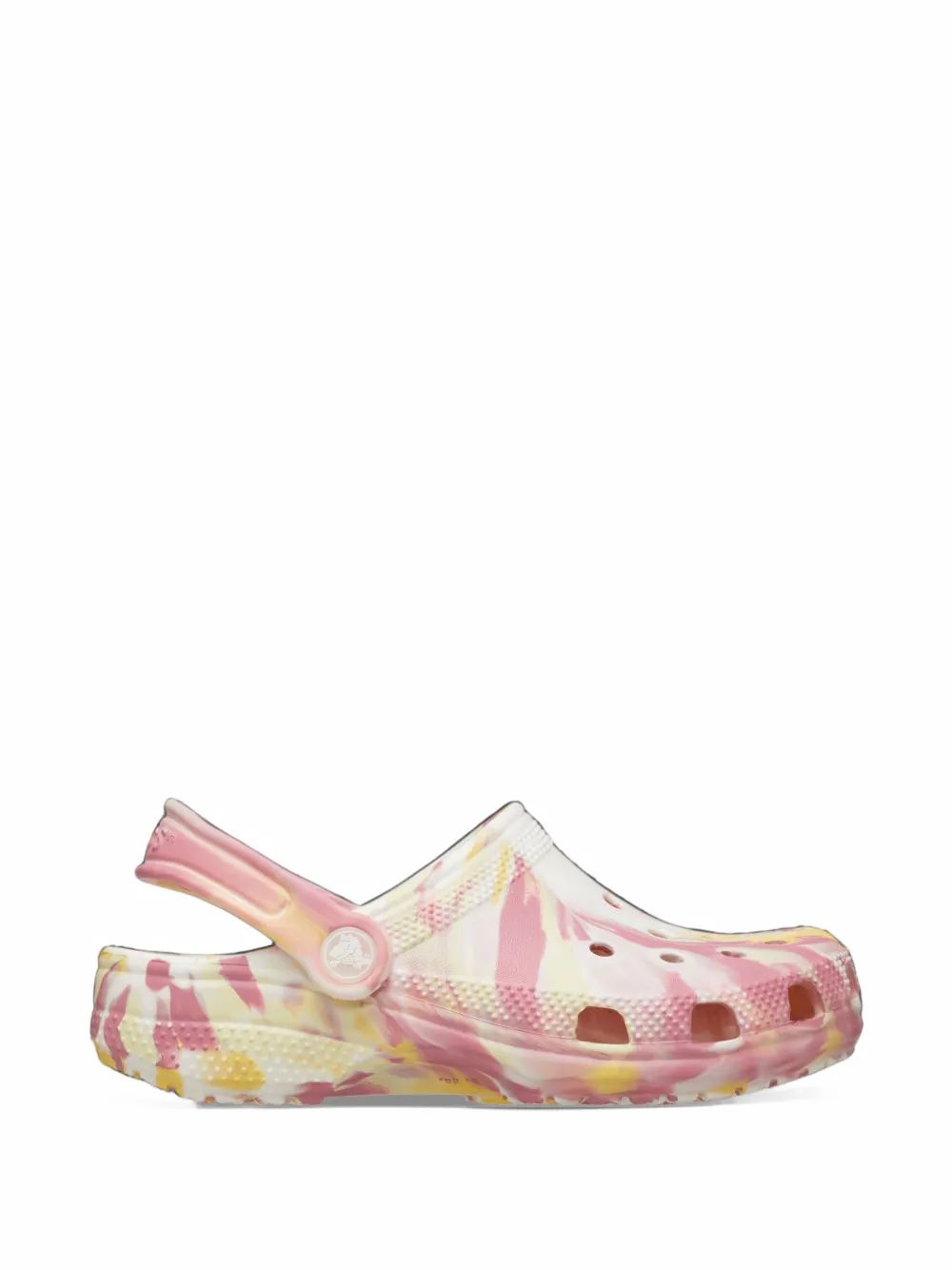 Crocs Kids 클래식 마블드 클로즈드 토 샌들