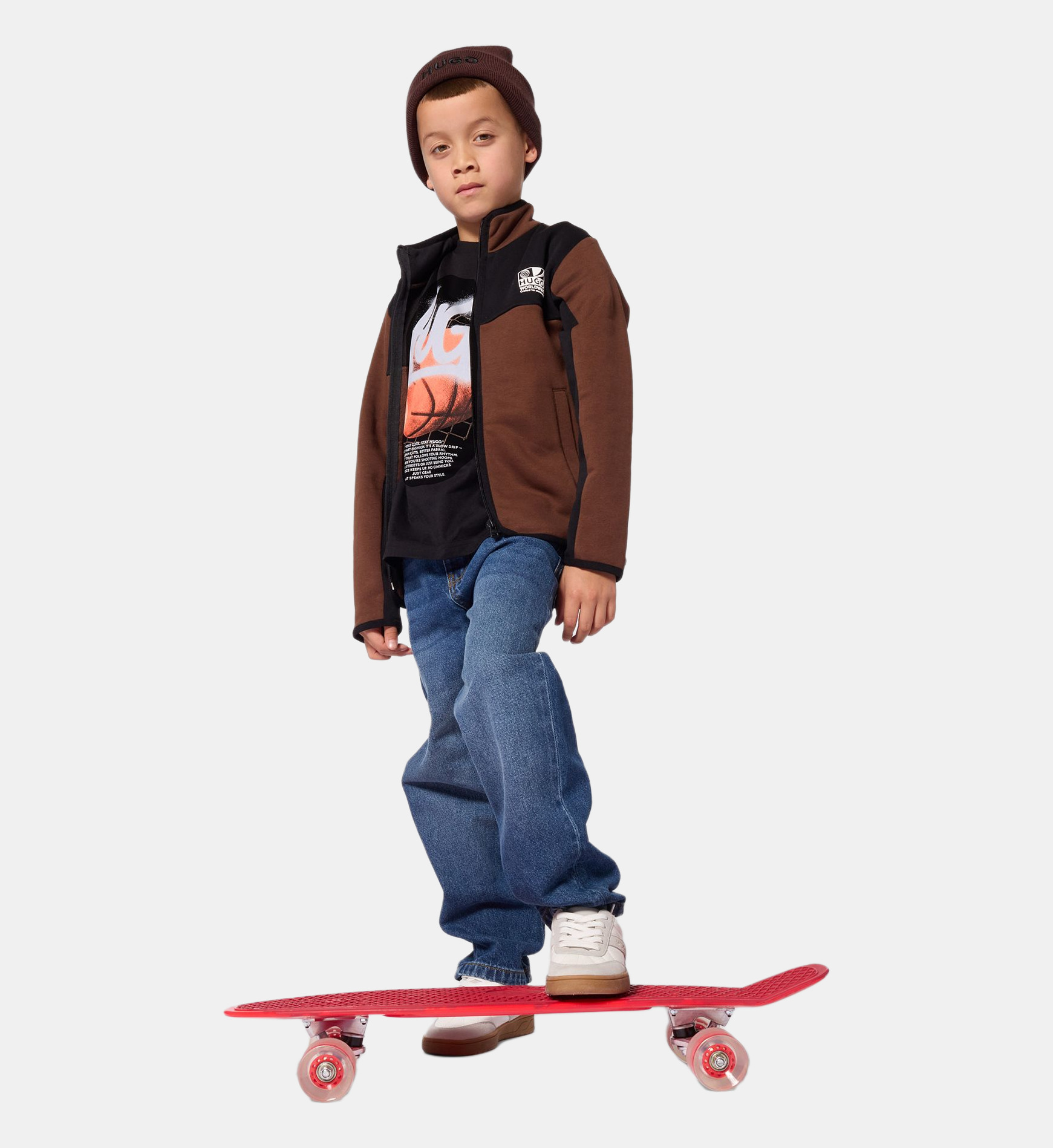 HUGO Kids 조깅 가디건