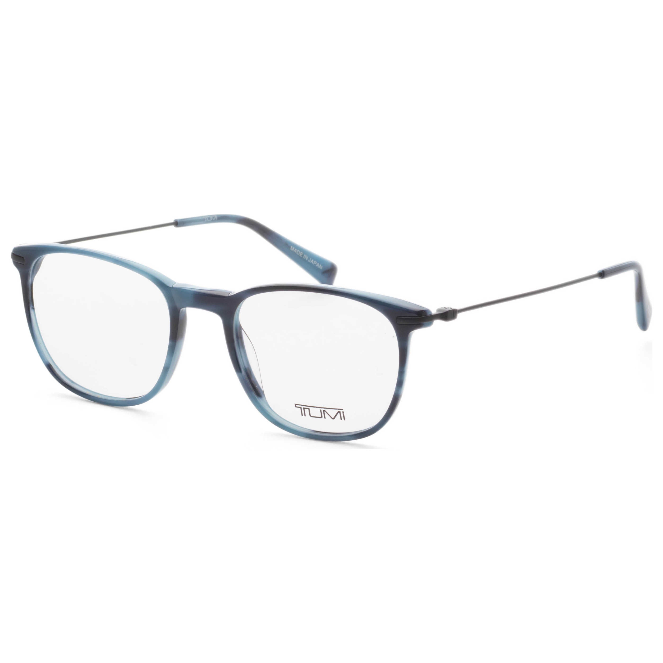 TUMI 남성 51mm 블루 안경 Vtu5125106X8