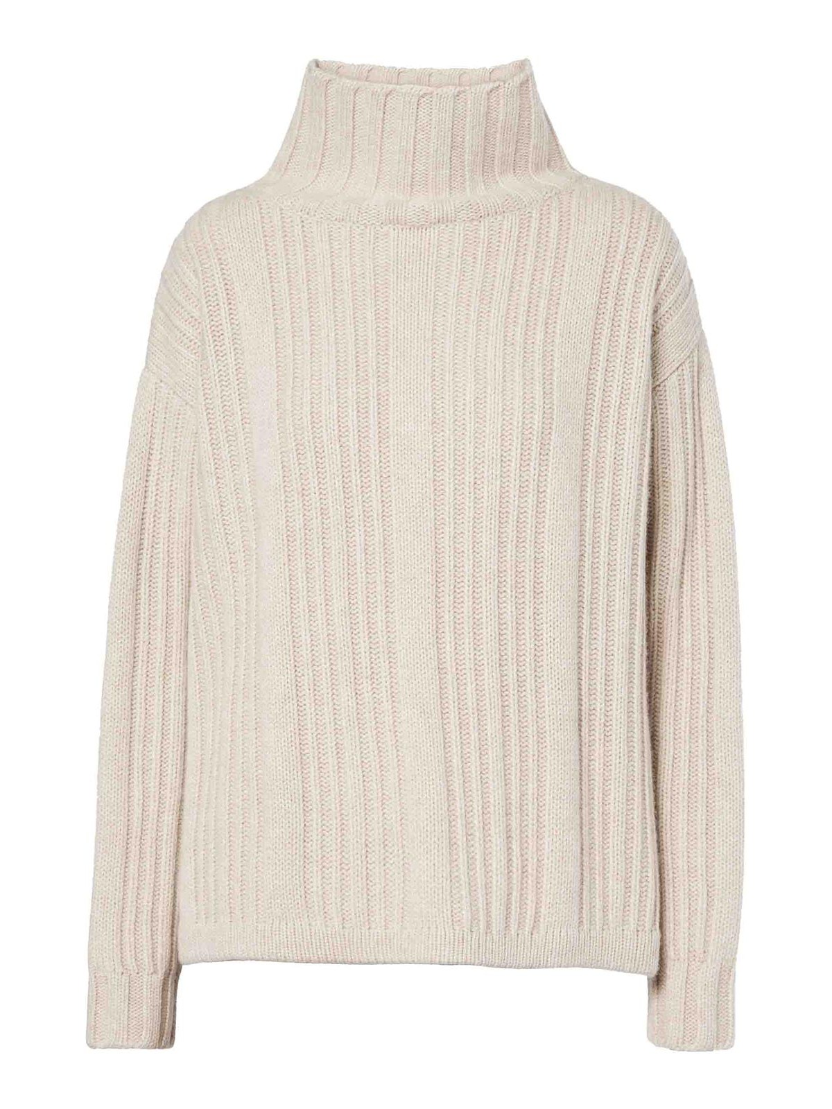 MAXMARA 비탈바 울 캐시미어 폴로넥 점퍼