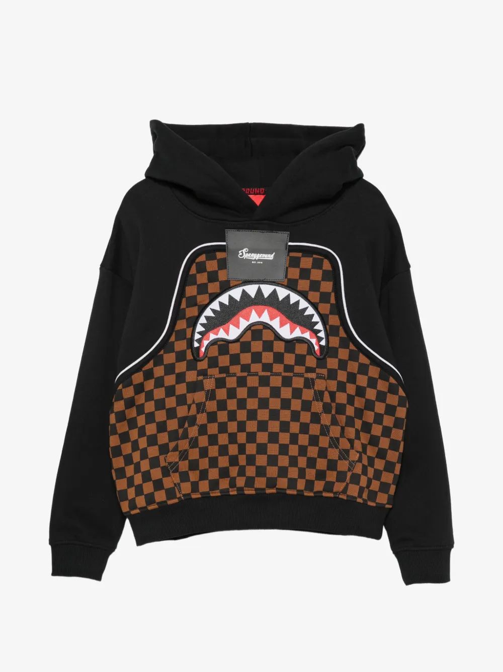 Sprayground Kids 체크 후드티