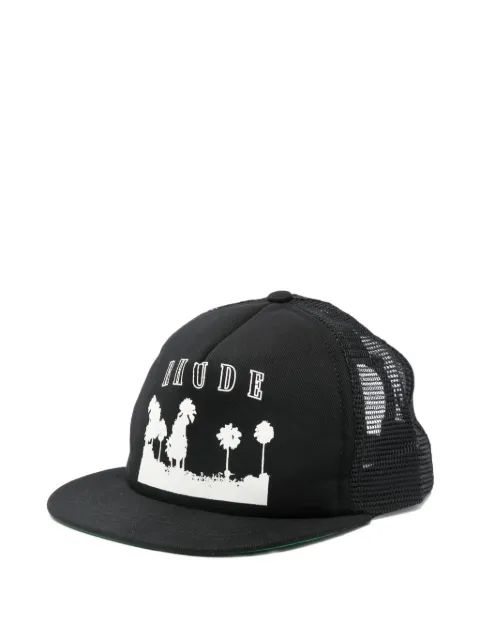 Rhude 로고 캡