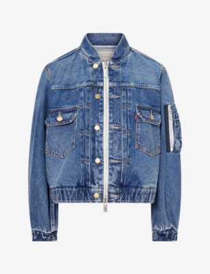 SACAI 사카이 X 리바이스 블루종 데님 자켓