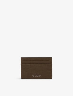 Smythson 루드로우 가죽 카드 홀더