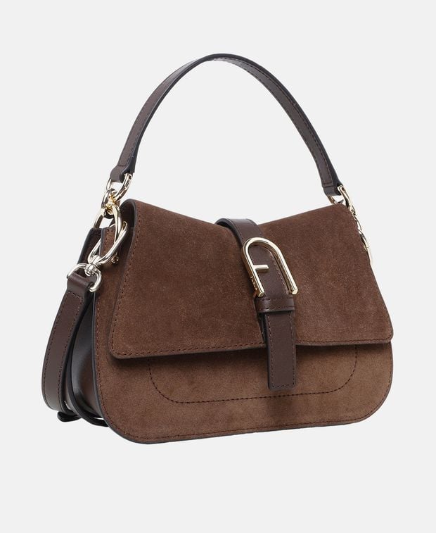 FURLA 플로우 가죽 탑 핸들 백