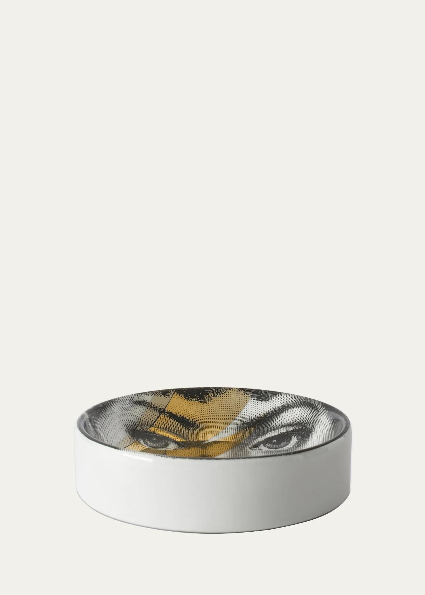 Fornasetti 라운드 재떨이 테마 E 바리아치오니 라이트닝