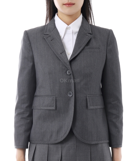 THOM BROWNE 하이암홀 개버딘 울 자켓