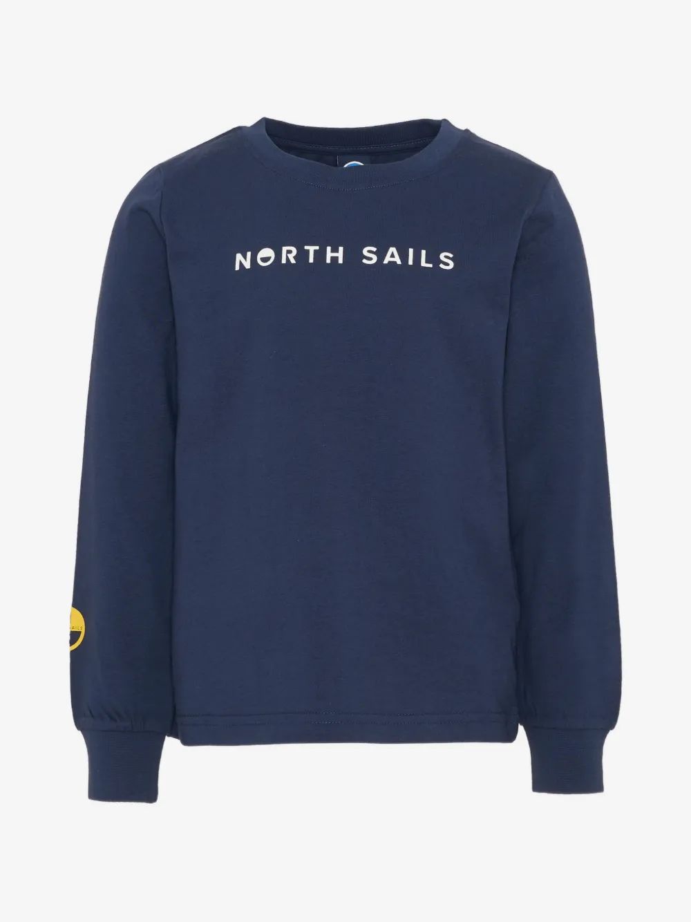 North Sails Kids 로고 프린트 긴팔 티셔츠
