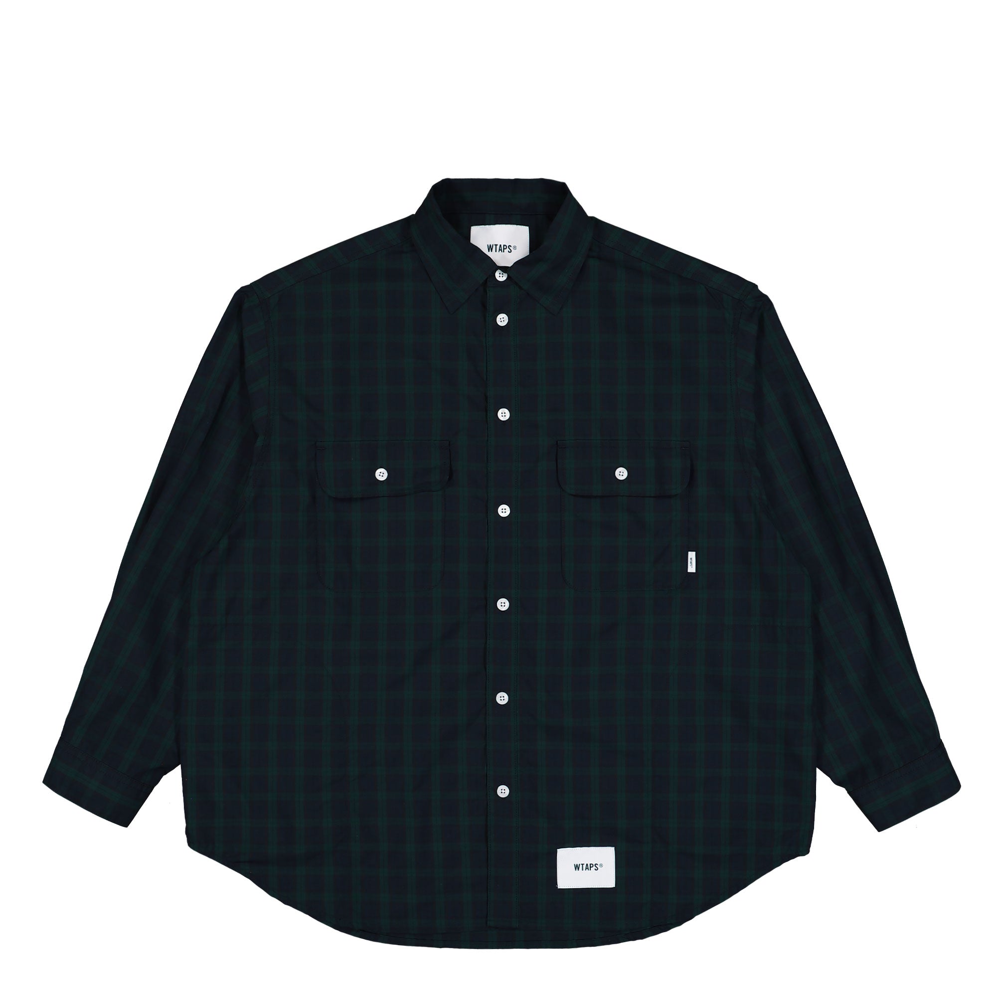 WCPO 01 LS Cotton Broadcloth Textile | WTAPS | 페칭 FETCHING