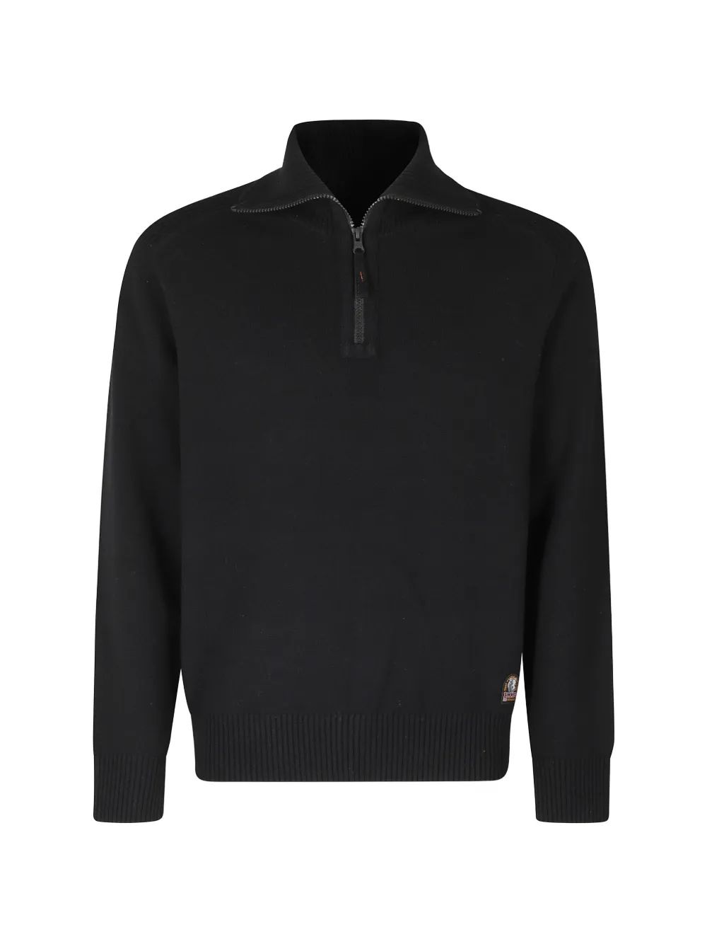 PARAJUMPERS 칼돈나초 쿼터 집업 로고 패치 스웨터