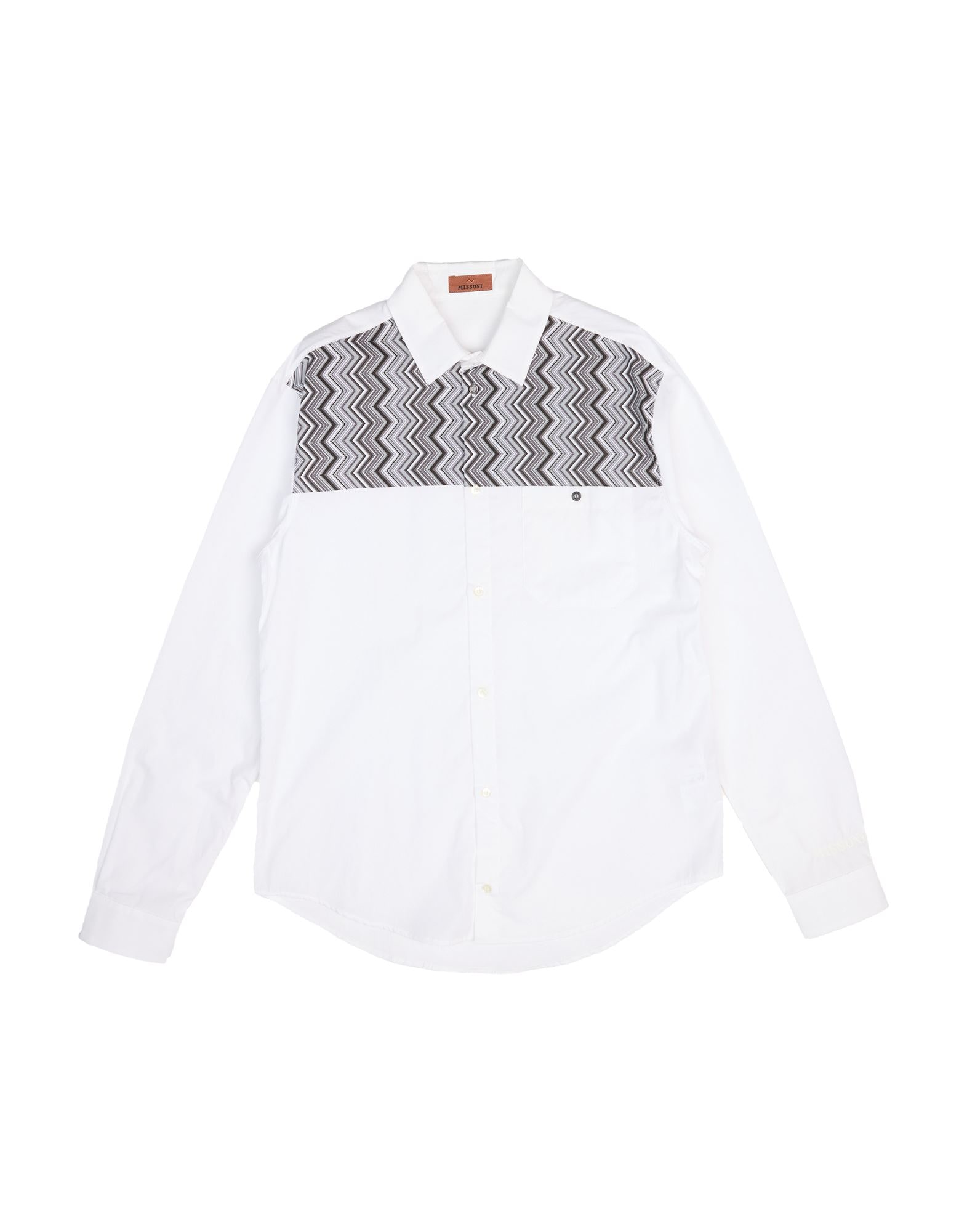 MISSONI KIDS 시그니처 프린트 셔츠