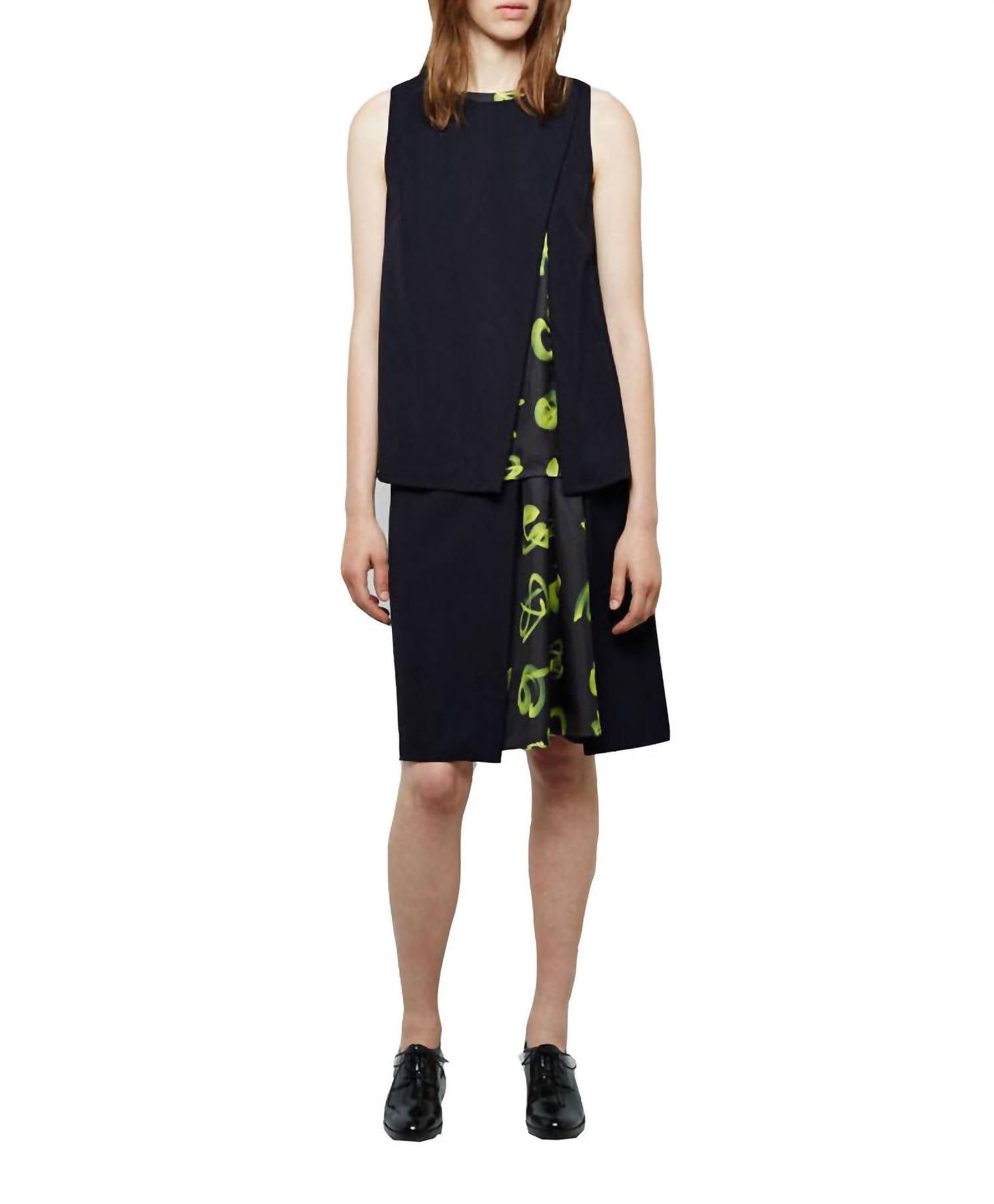 3.1 PHILLIP LIM 커터웨이 울 탱크탑 블랙