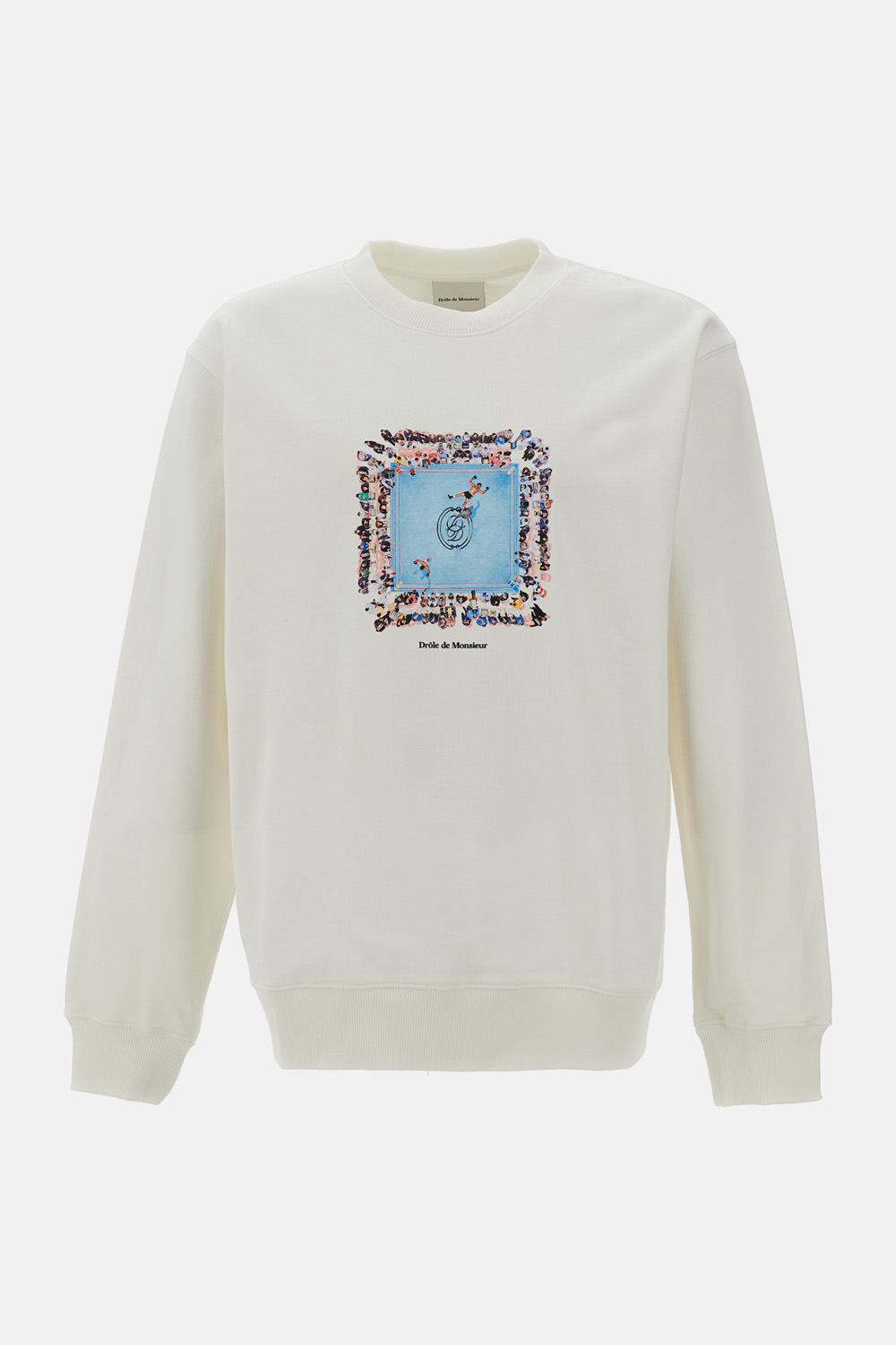 DRÔLE DE MONSIEUR 복서 링 크루넥 맨투맨