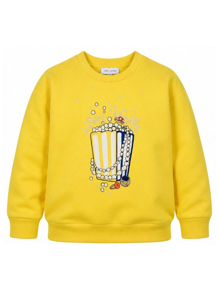 Marc Jacobs Kids 팝콘 프린트 맨투맨