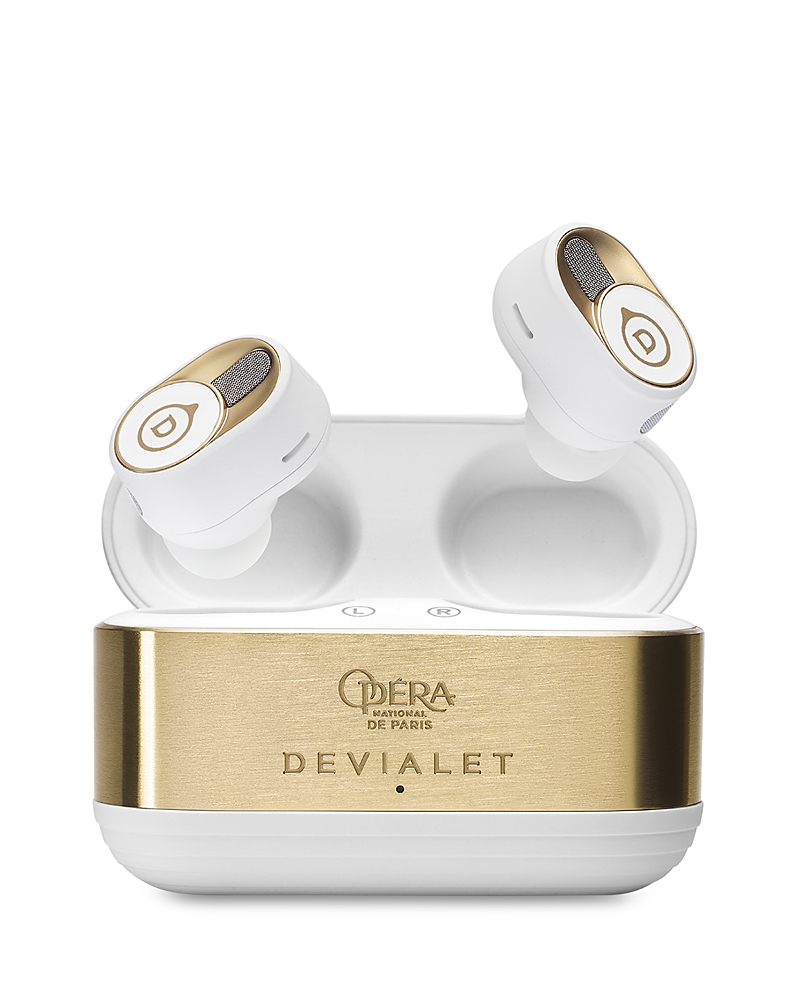 DEVIALET 제미니 이 오페라 드 파리 22K 골드 도금 무선 이어버드