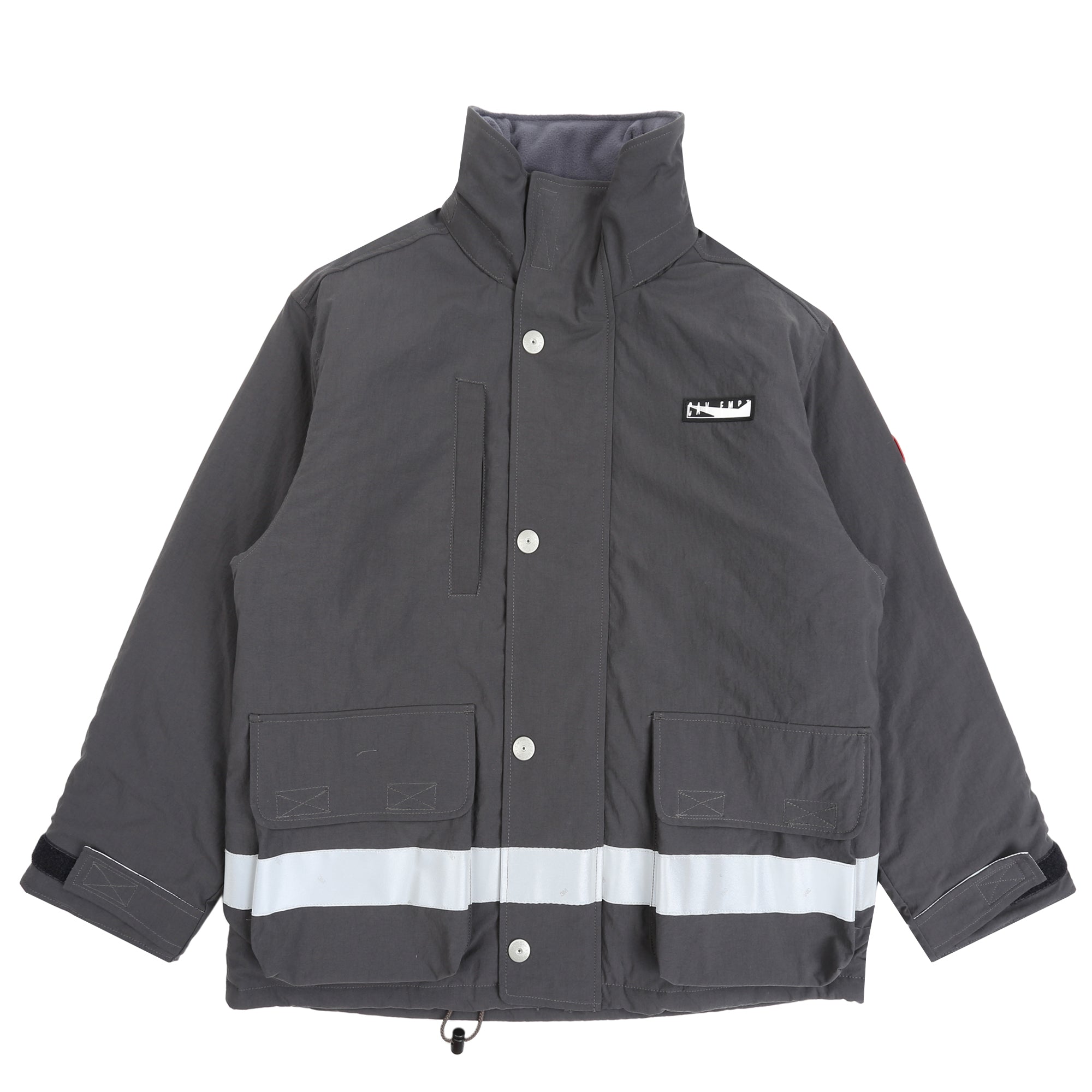 CAV EMPT 리플렉트 테이프 시계 자켓 그레이