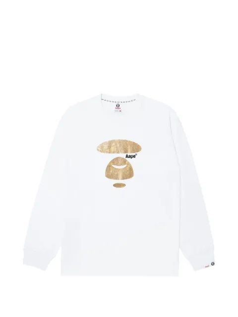 AAPE by A Bathing Ape 롱슬리브 스웻셔츠