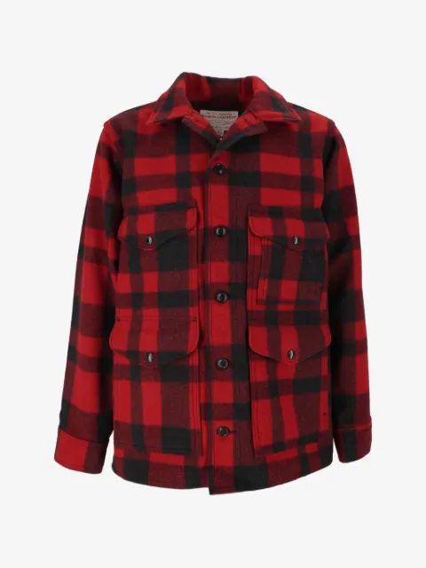FILSON 맥키너 크루저 체크 패턴 자켓