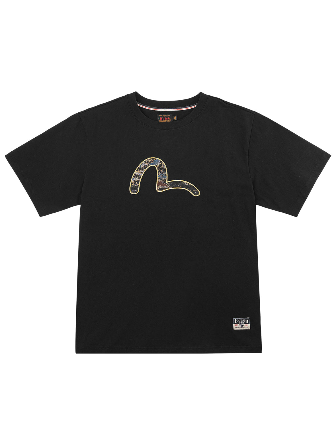 EVISU 브로케이드 시걸 티