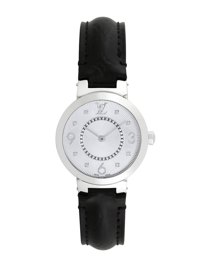 LOUIS VUITTON 탐부르 다이아몬드 시계 2000년대