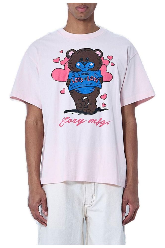 STORY MFG 그레이트풀 크루넥 티셔츠
