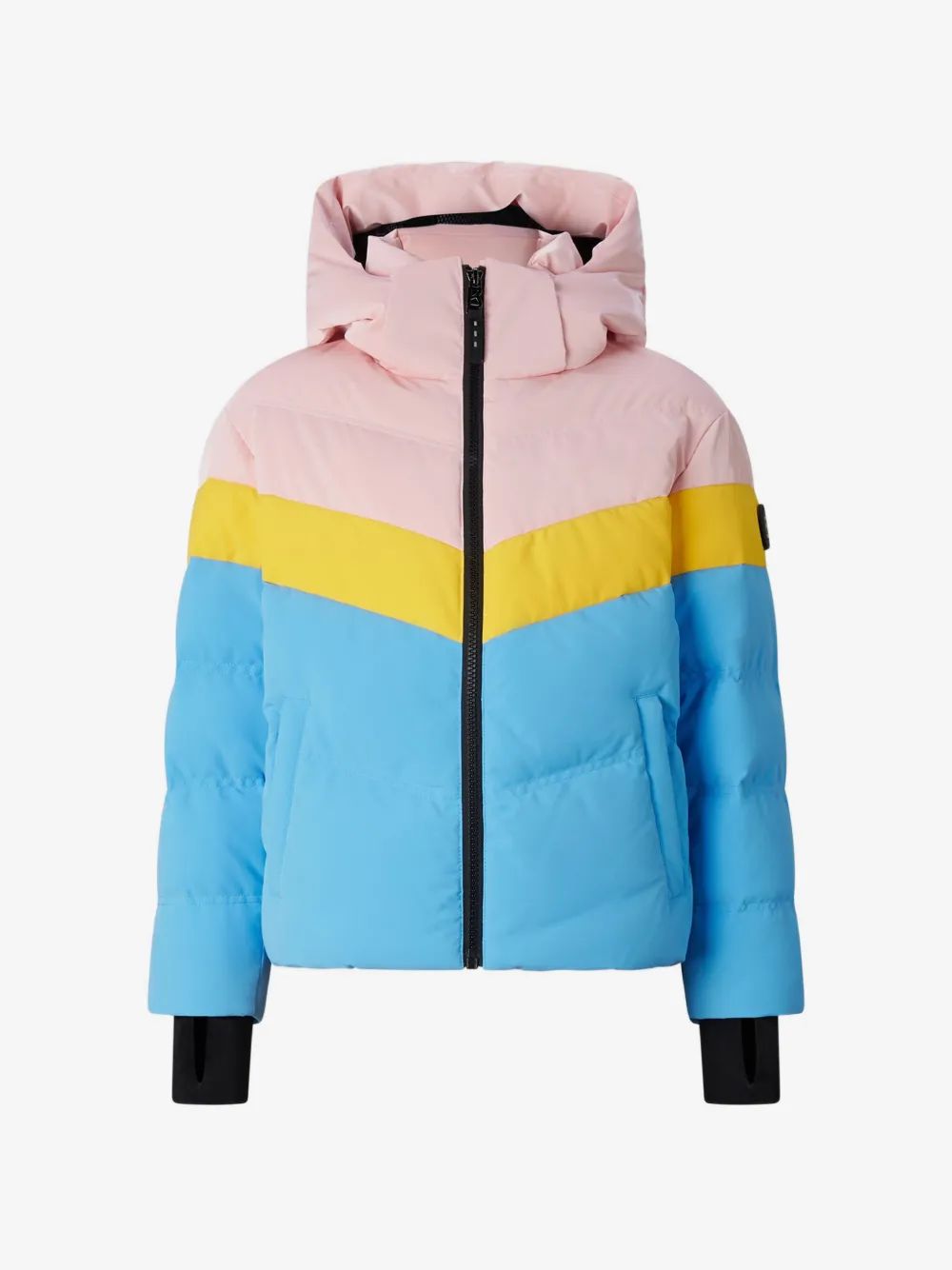 Bogner Kids 코시마 컬러 블록 퀼팅 자켓