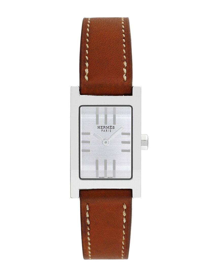 HERMES 여성 탠덤 시계 2000년대 인증된 프리러브드