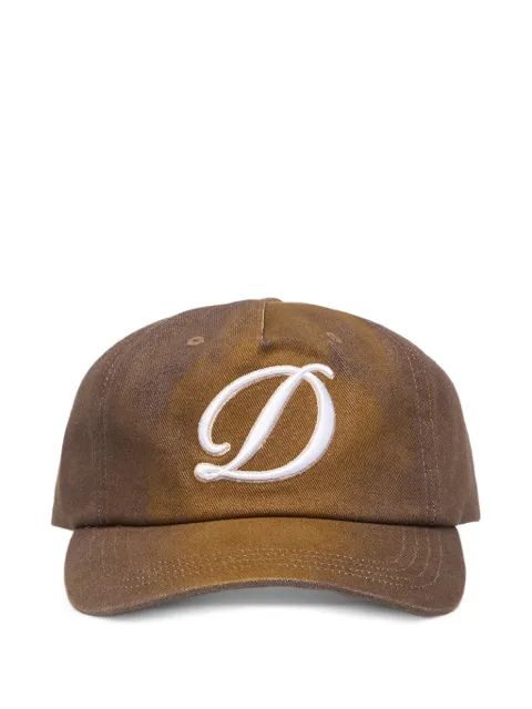 Dime 커서브 데님 캡 모자