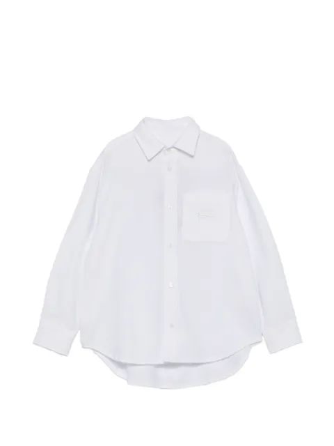 ETRO KIDS 페가소 자수 롱슬리브 셔츠