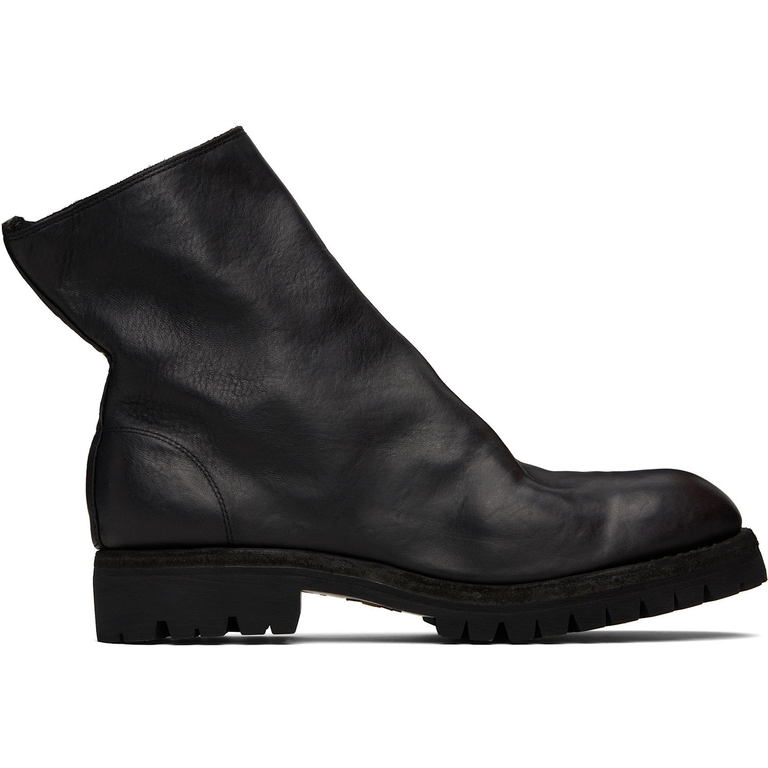 GUIDI 사이드 지퍼 부츠