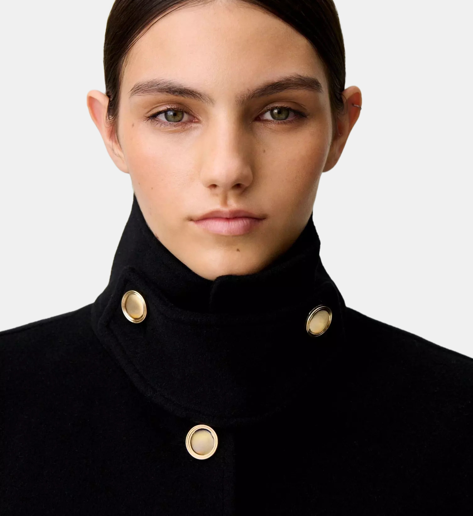 Claudie Pierlot  하이넥 블랙 자켓