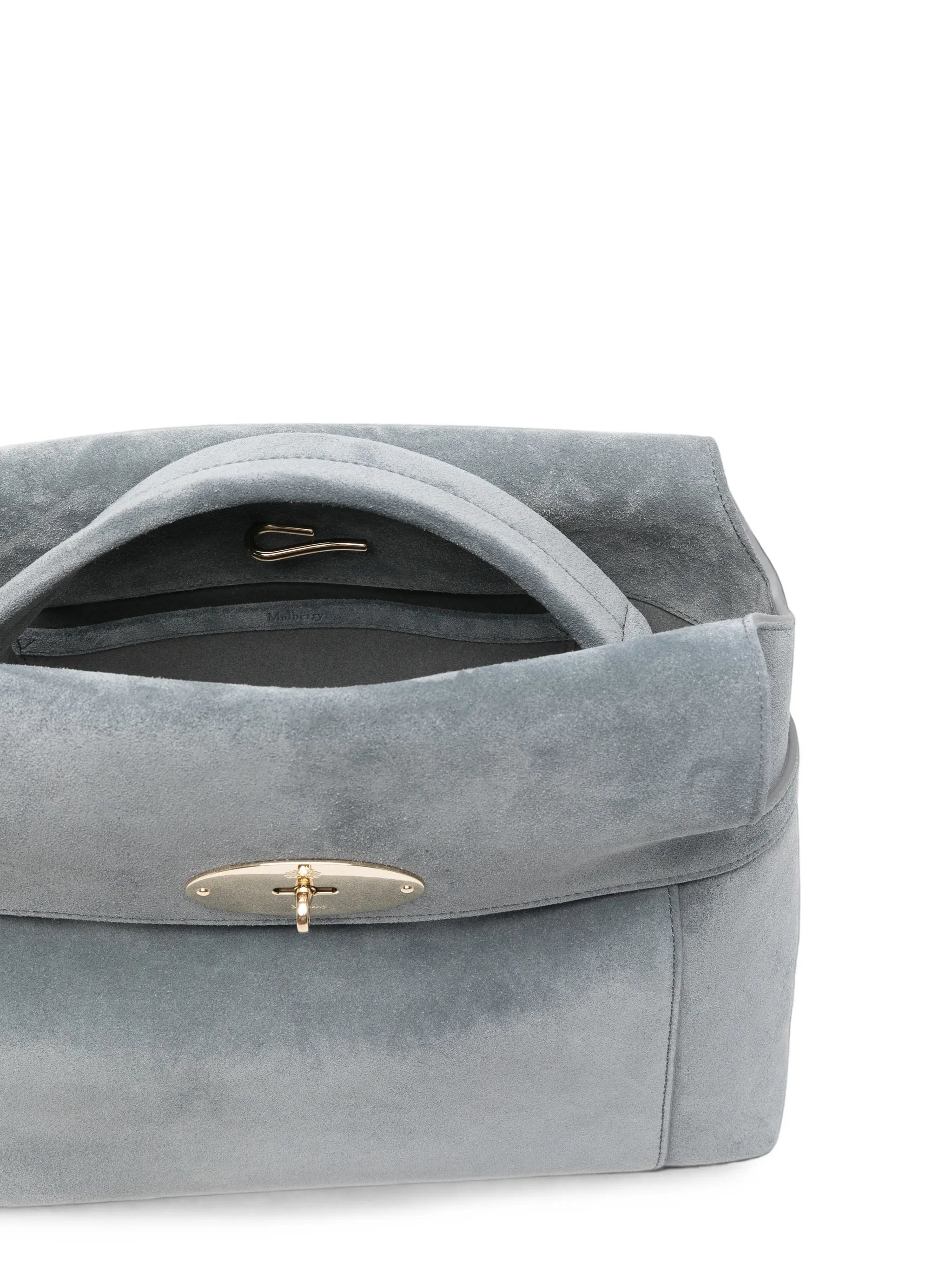MULBERRY 스티비 스웨이드 토트백