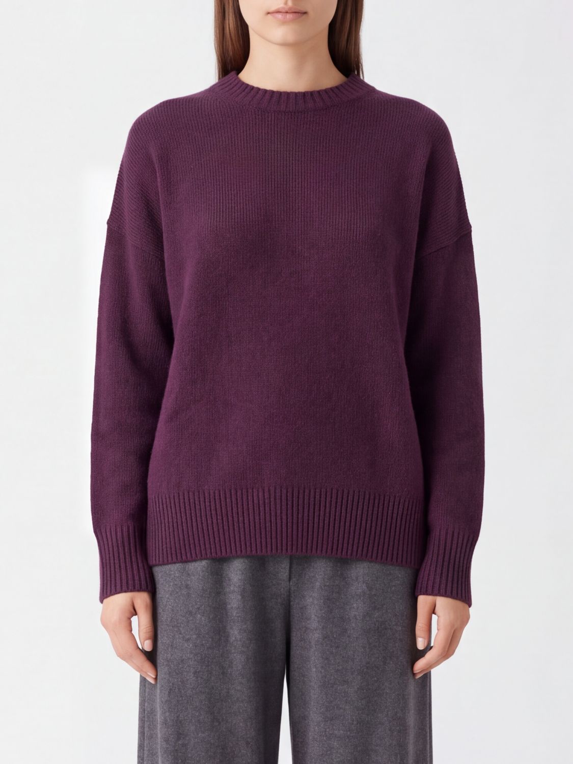 ALLUDE 올루드 맨투맨