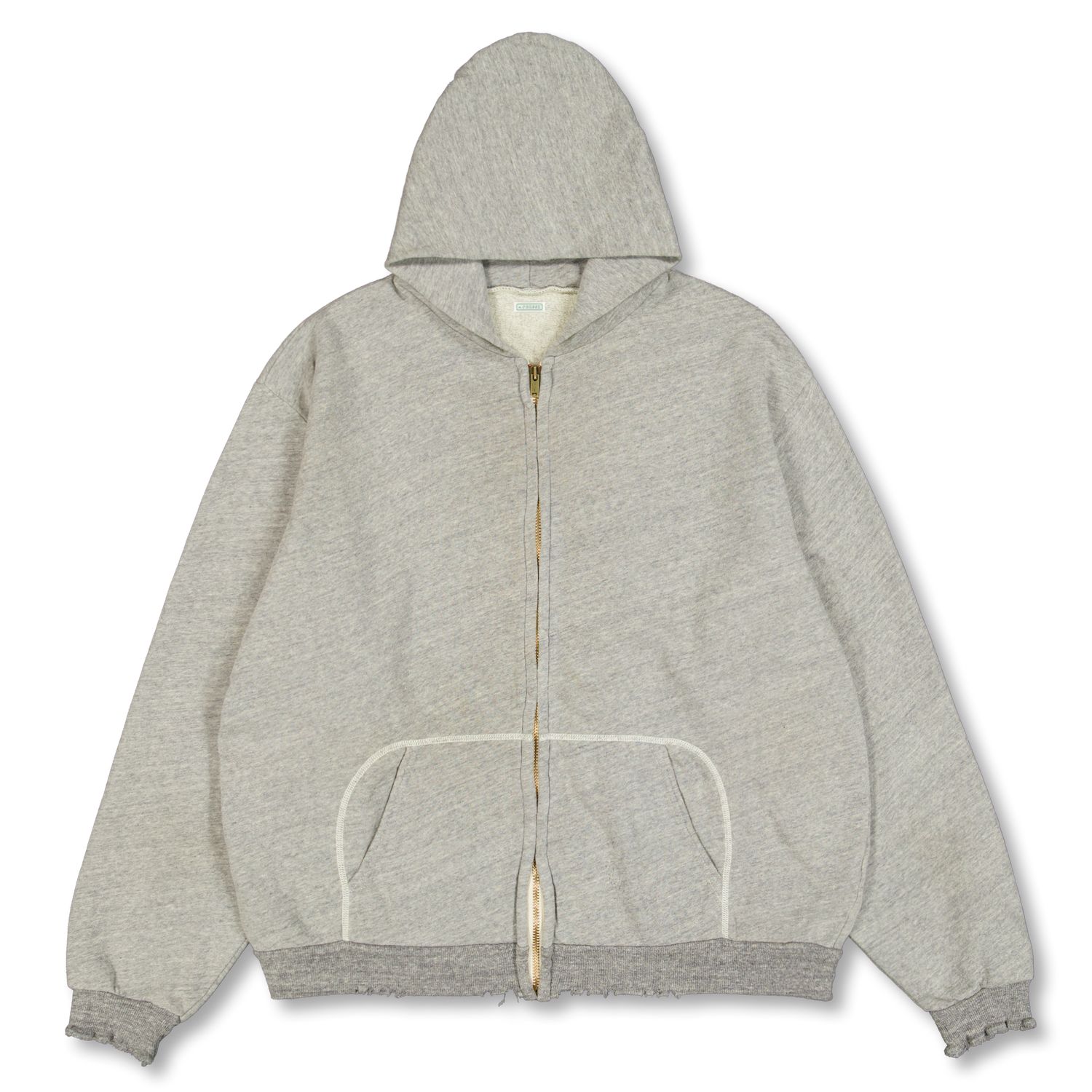 トップス A.PRESSE Vintage Light Zip Sweat Hoodie Vintage Light Weight Zip Sweat Hoodie | A.PRESSE | FETCHING