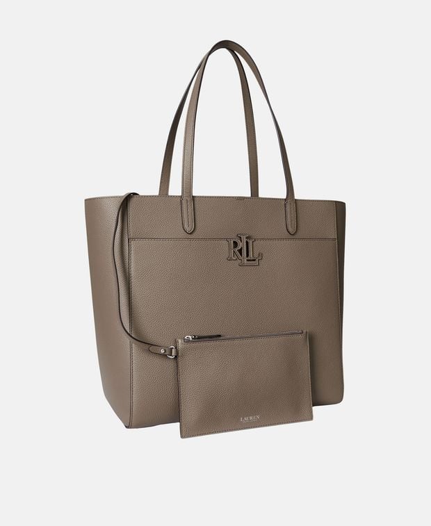 Ralph Lauren CMRYN 가죽 토트백