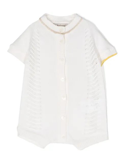 Gensami kids 버튼업 니트 롬퍼