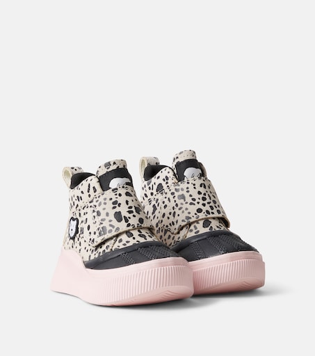 Sorel Kids 아웃 앤 어바웃 IV 스트랩 레더 부츠