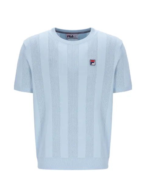 FILA 스카이웨이 코라도 니트 패널 티셔츠