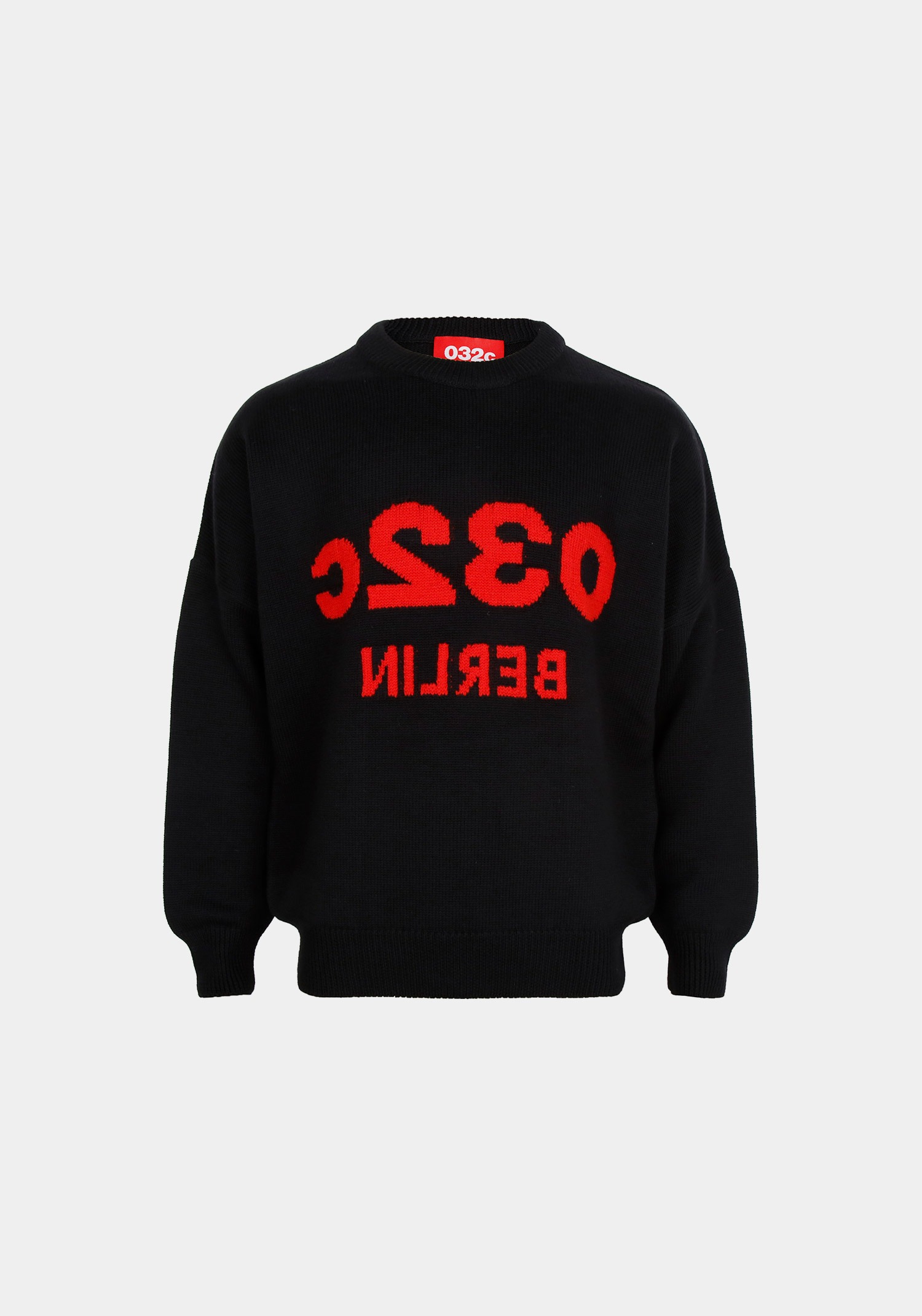 032C 032C 블랙 셀피 울 스웨터 S25 URK 1511 000