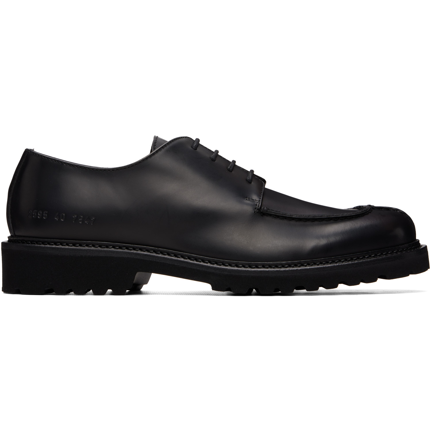 COMMON PROJECTS 블랙 에이프런 더비