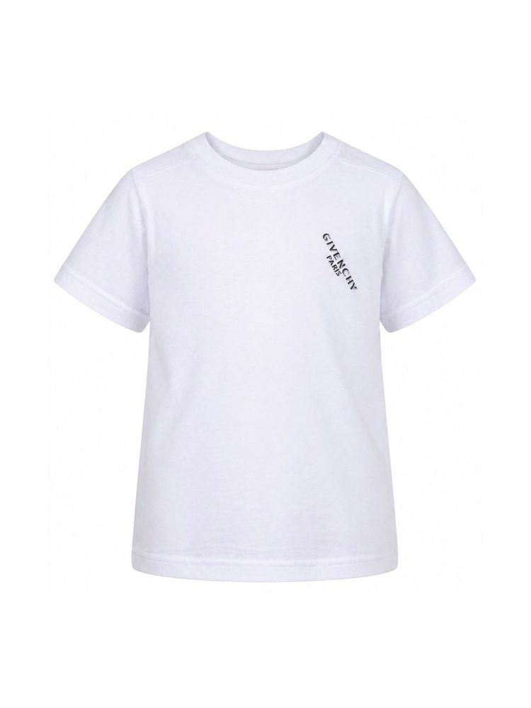 Givenchy Kids 로고 프린트 크루넥 티셔츠
