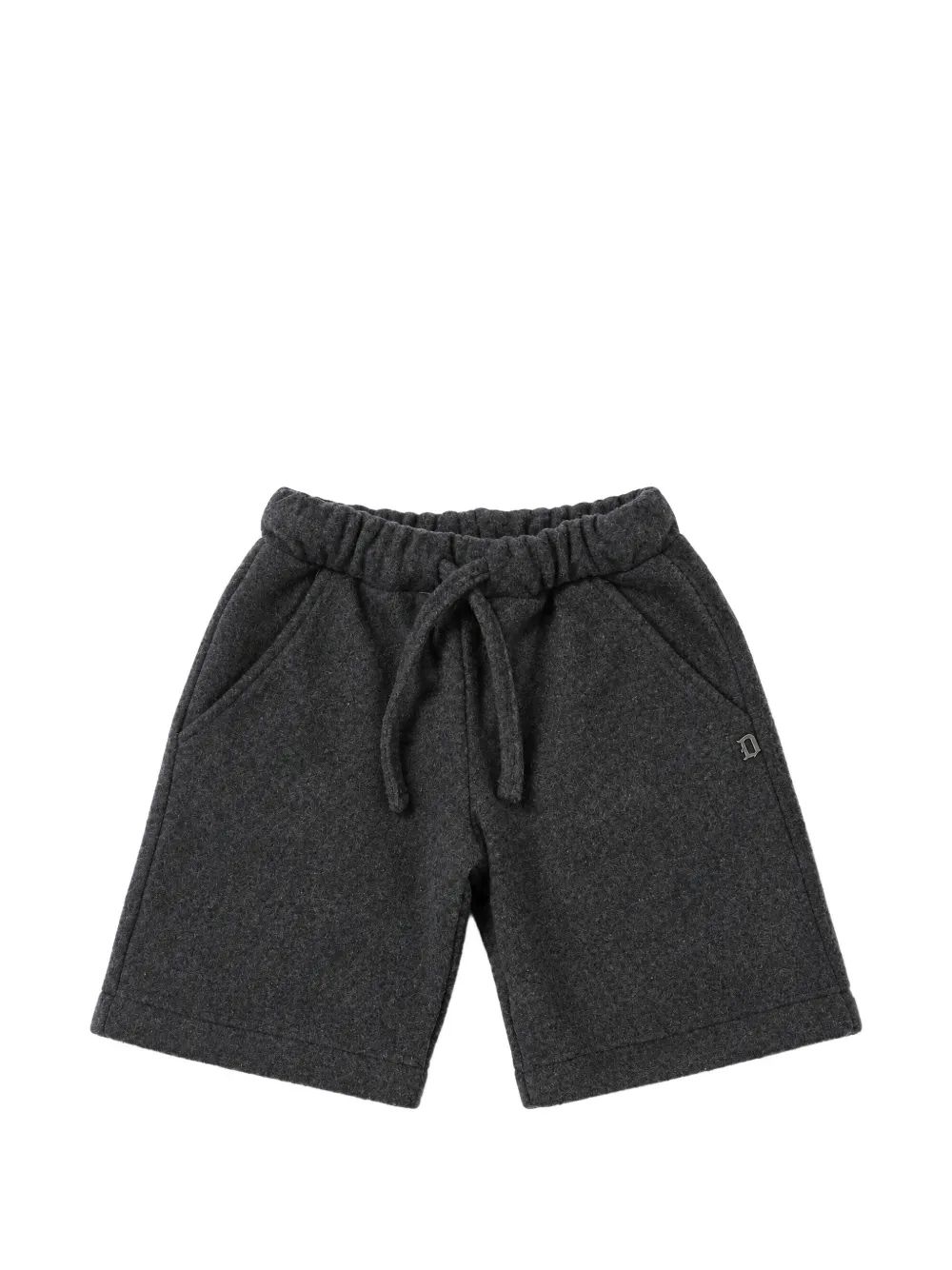 DONDUP KIDS 로고 플라크 드로스트링 쇼츠