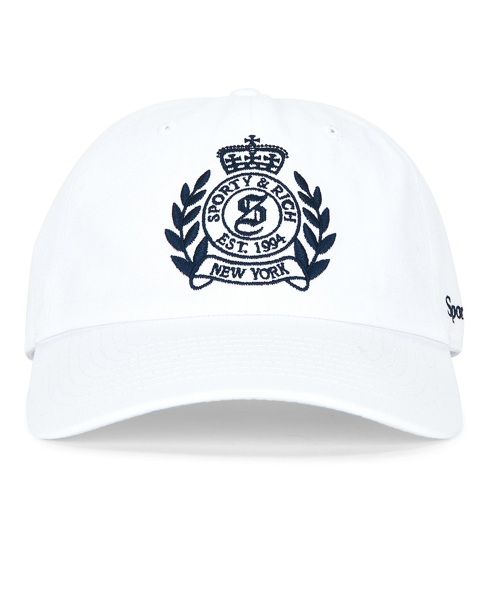 SPORTY & RICH NY 크레스트 모자