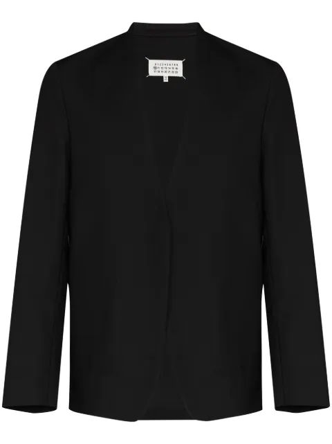 MAISON MARGIELA 카라리스 싱글 브레스트 블레이저