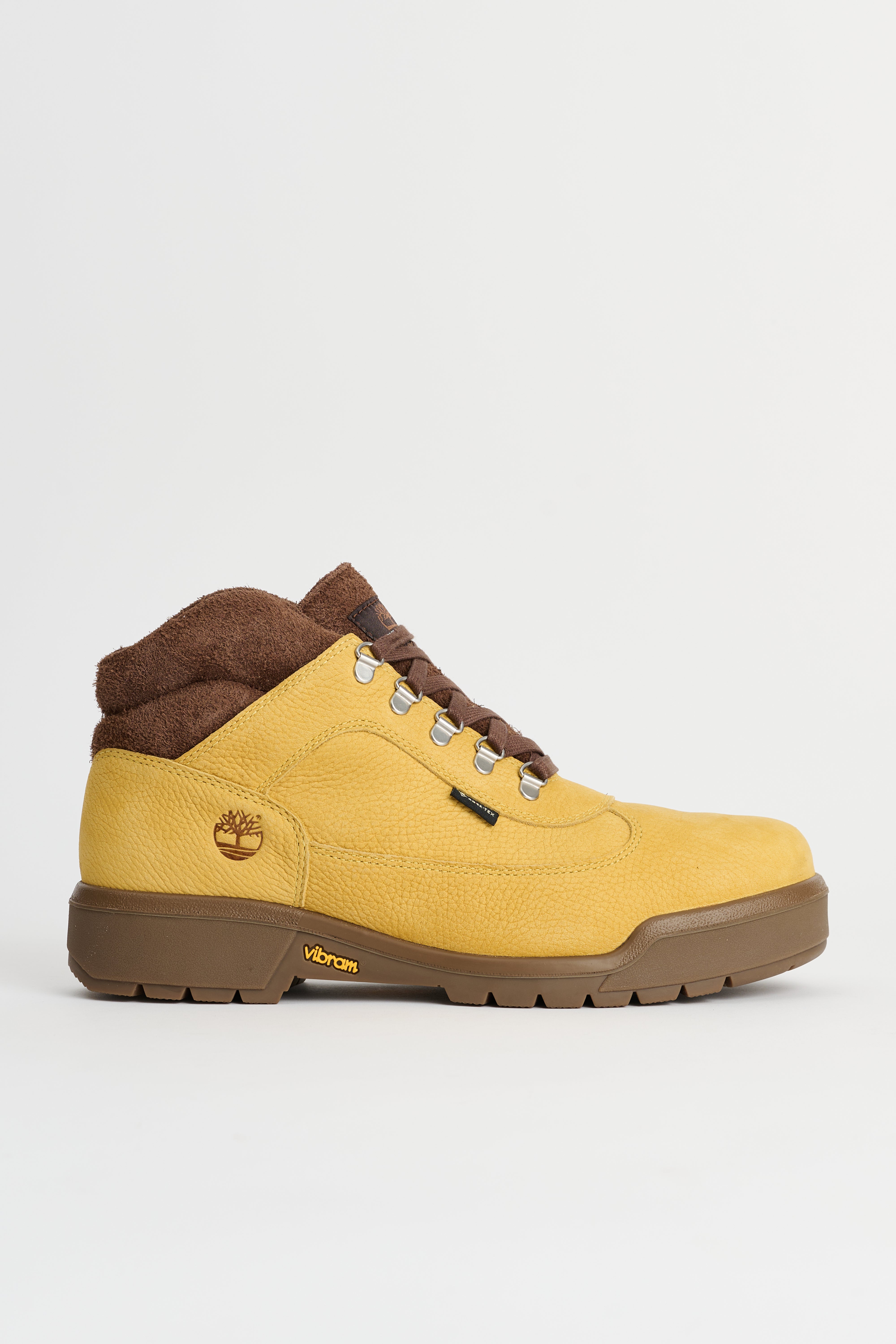 Timberland 팀버랜드 필드 부츠 미드 레이스 업 GTX 부츠 골드 누벅