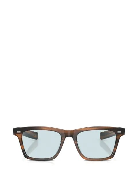 oliver peoples 마에스트로 거북이 등껍질 효과 선글라스