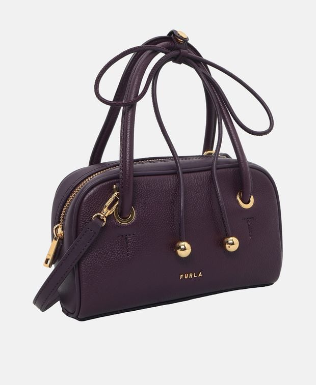 FURLA 가죽 탑 핸들 백