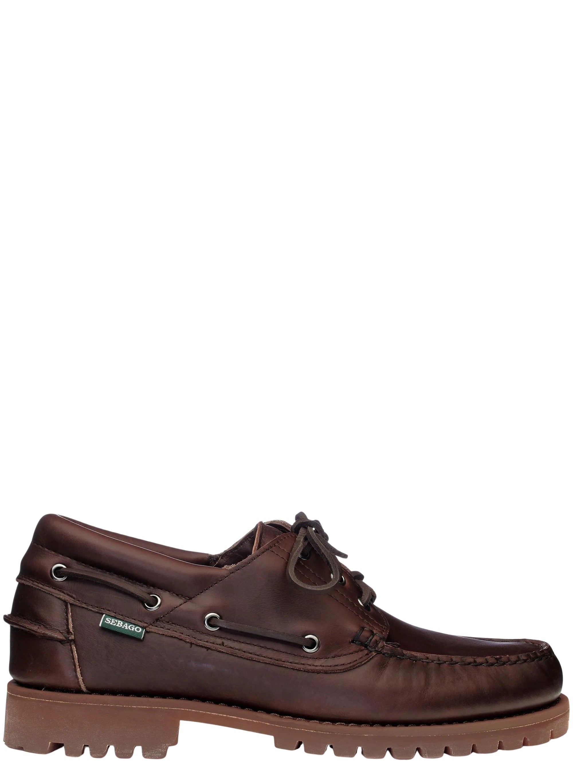 SEBAGO 세바고 남성 100% 가죽 플랫 로퍼
