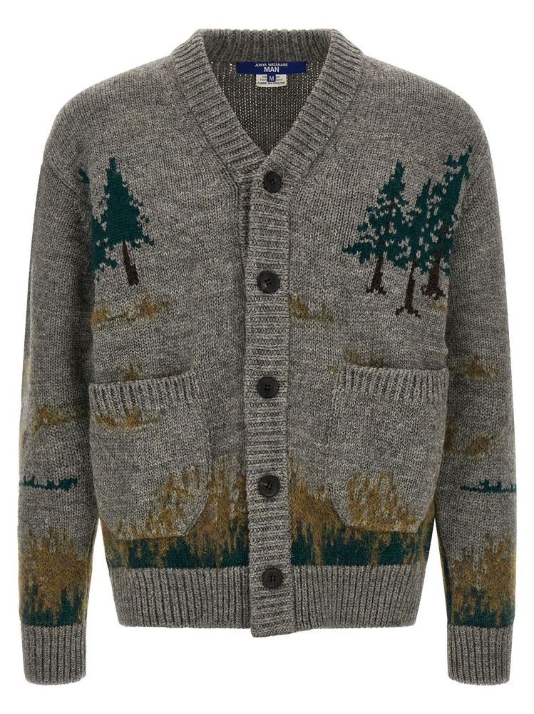04SS JUNYA WATANABE ボーダー スパンコール カーディガン 04SS JUNYA WATANABE ボーダー スパンコール カーディガン JUNYA